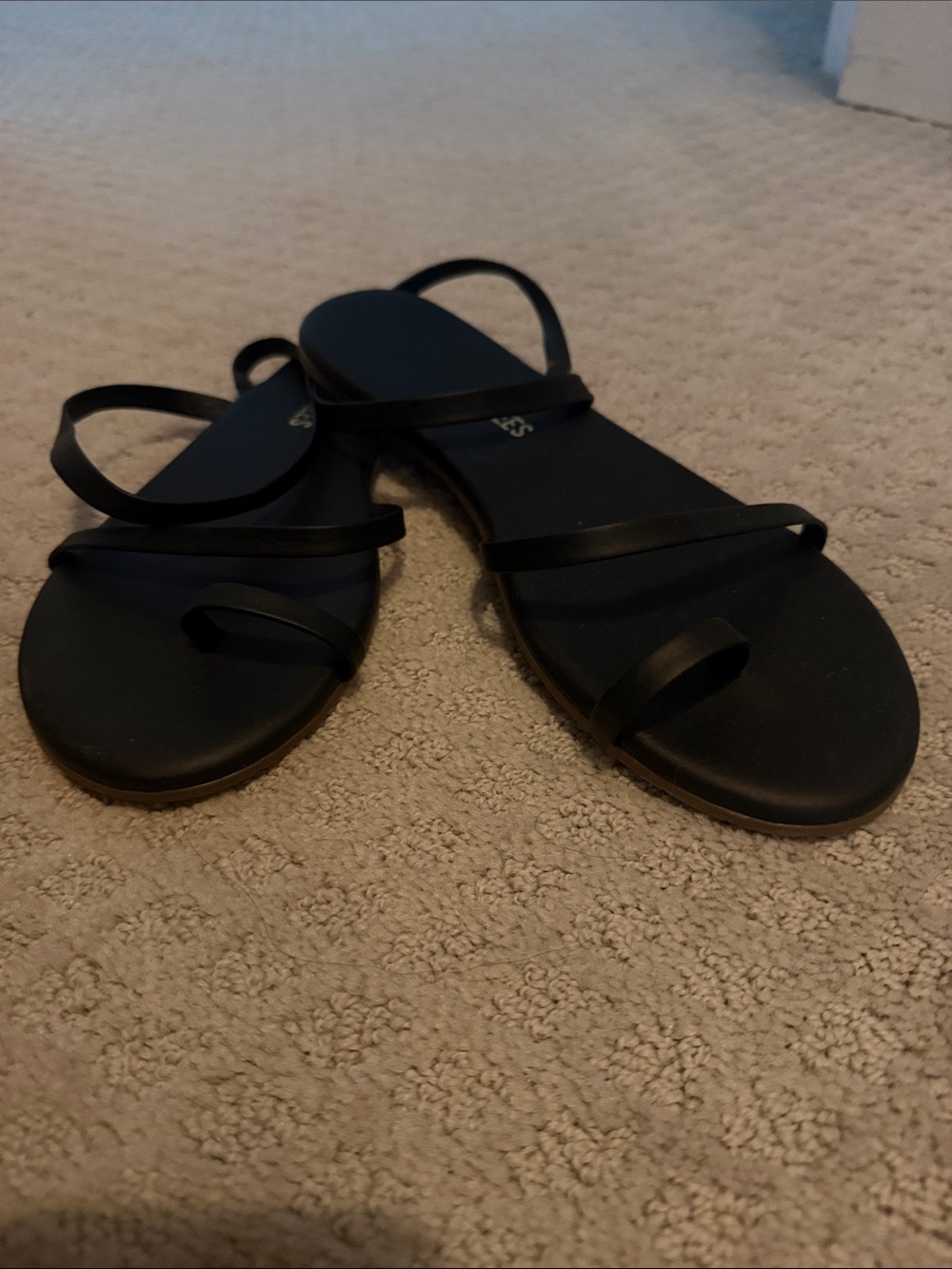 Women's Black Tkees sandals